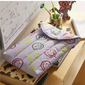 Baggu Puffy Laptop Sleeve 16" Lavender Happy